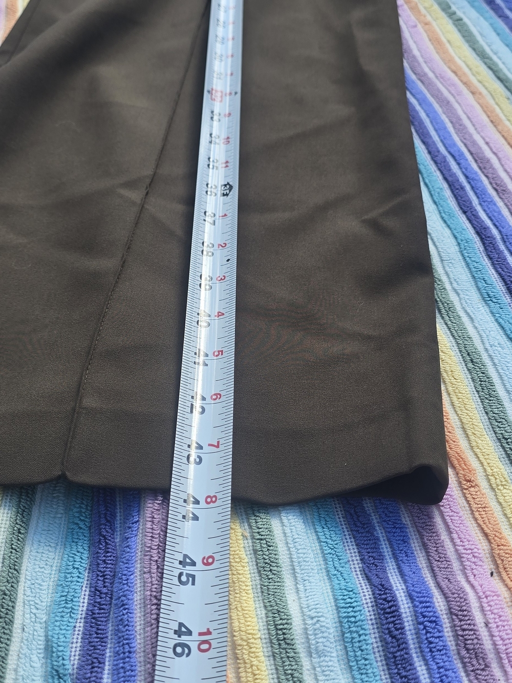 Zara Brown Wide Leg Trousers - Picture 7 of 9